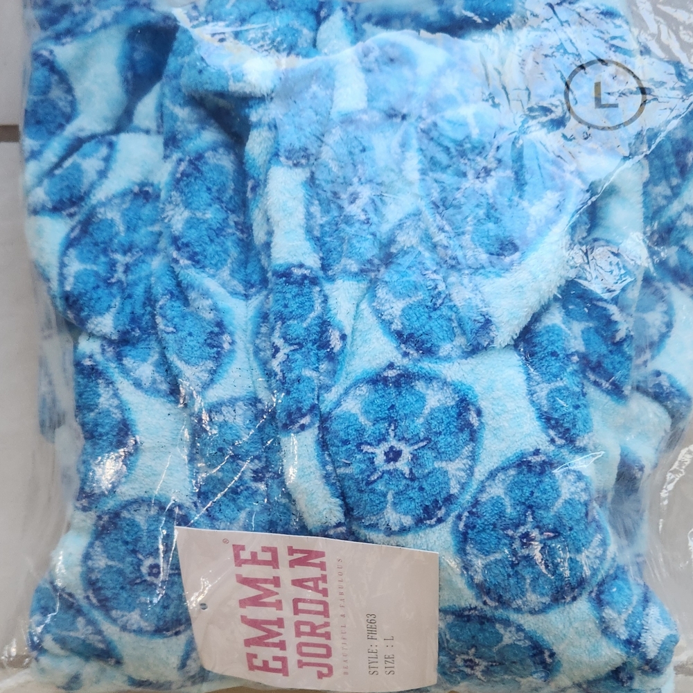 Brand New Emme Jordan Blue Pajama Set (Size L)